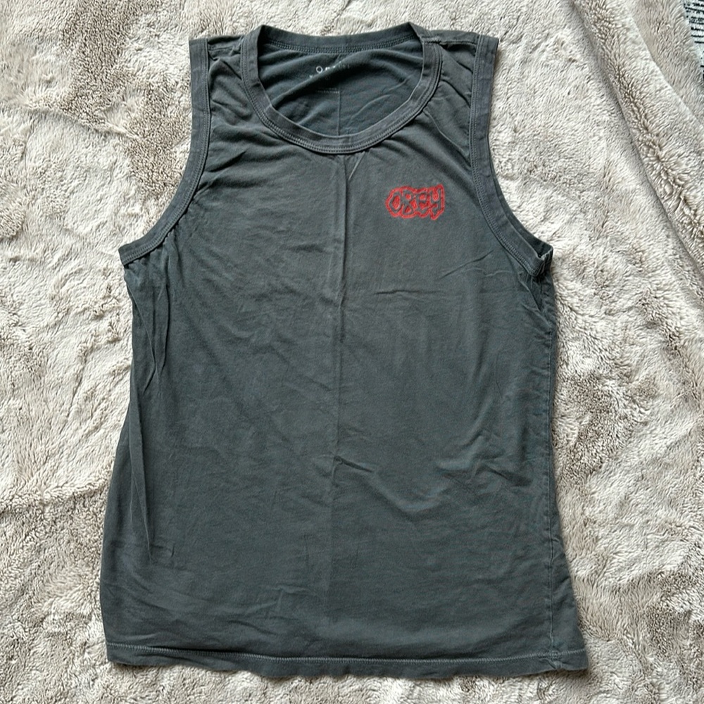 Sleeveless Gray womens Obey Top Small